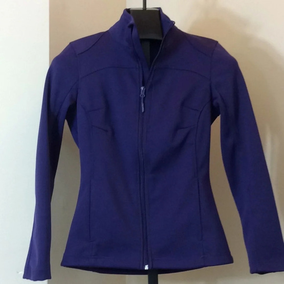 Mondetta Purple Full Zipper Athletic Jacket - Picture 3 of 10